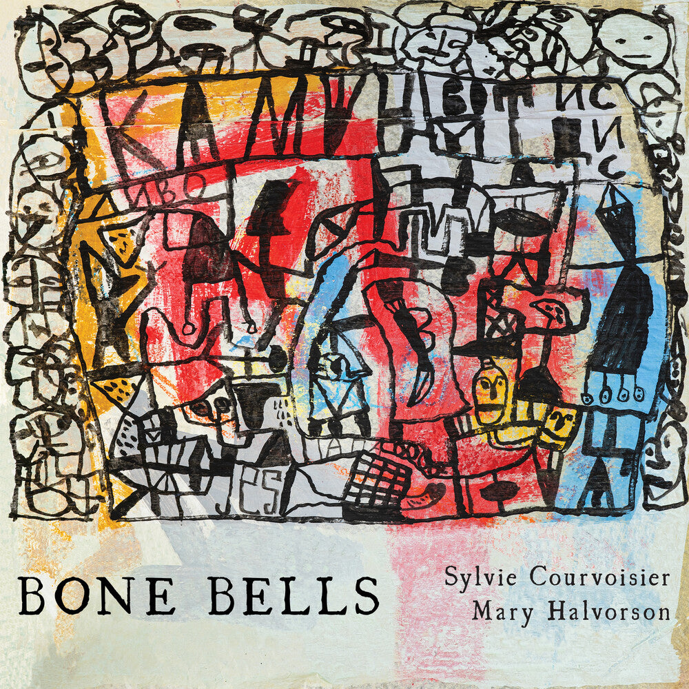 the album cover for Sylvie Courvoisier - Bone Bells