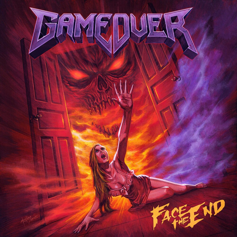 the album cover for Game Over - Face The End