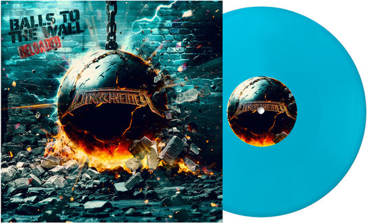 the album cover for Dirkschneider - Balls To The Wall Reloaded [LP Winter Blue Vinyl]