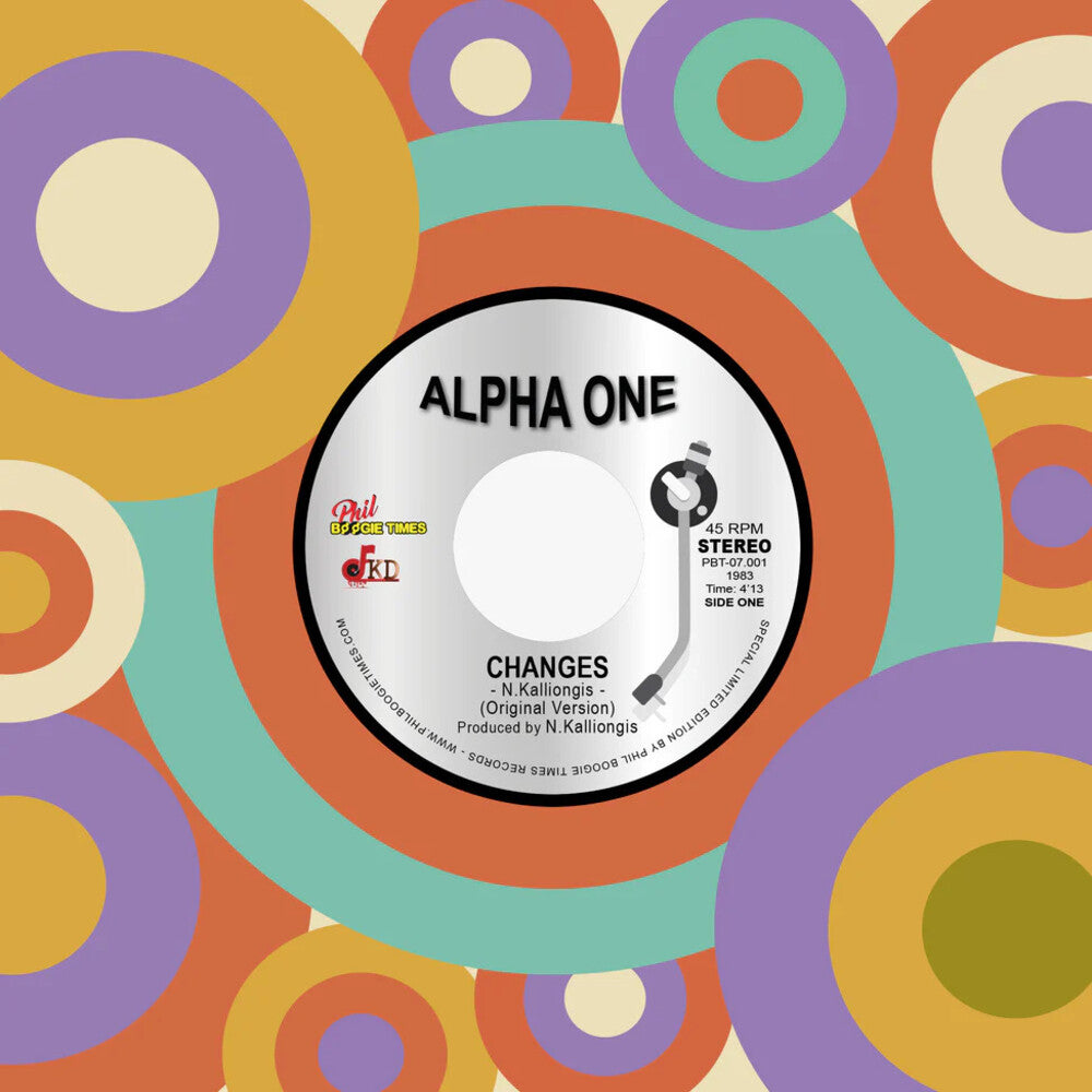 the album cover for Alpha One - Changes [Reissue]