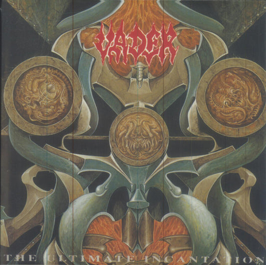 the album cover for Vader - The Ultimate Incantation
