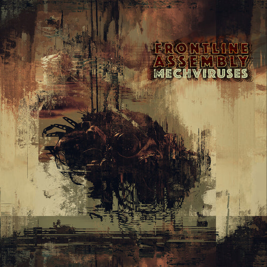 the album cover for Front Line Assembly - Mechviruses