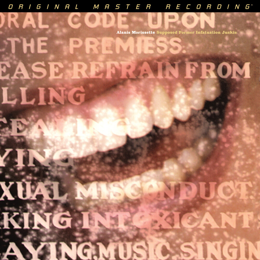 the album cover for Alanis Morissette - Supposed Former Infatuation Junkie [Limited Edition] [180 Gram]