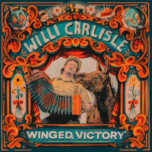 the album cover for Carlisle, Willi - Winged Victory