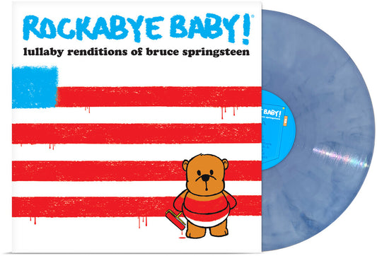 the album cover for Rockabye Baby! - Lullaby Renditions Of Bruce Springsteen