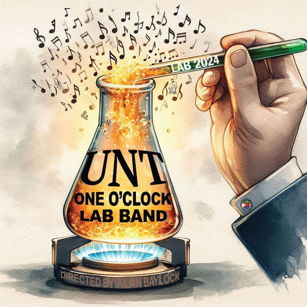 the album cover for One O'Clock Lab Band - Lab 2024 (Gate)