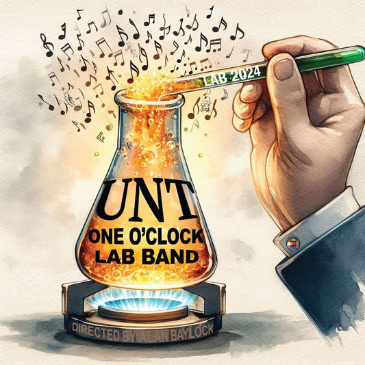 the album cover for One O'Clock Lab Band - Lab 2024 (Gate)