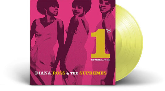 the album cover for Diana Ross  & The Supremes - Motown Number 1's [Colored Vinyl] [Limited Edition] (Ylw) (Hol)