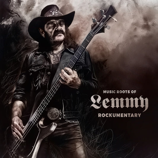 the album cover for Music Roots Of Lemmy / Various - Music Roots Of Lemmy / Various [Clear Vinyl] [Limited Edition]