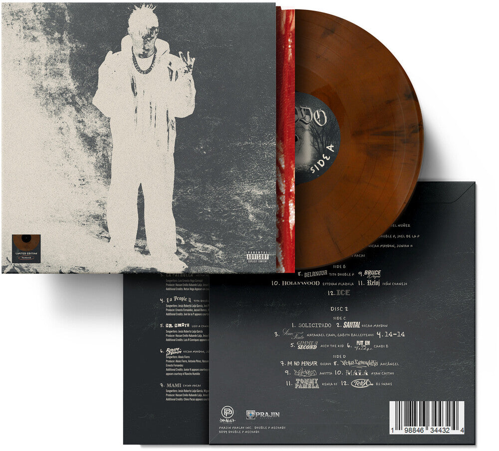 the album cover for Peso Pluma - Exodo [Indie Exclusive Hardwood LP]