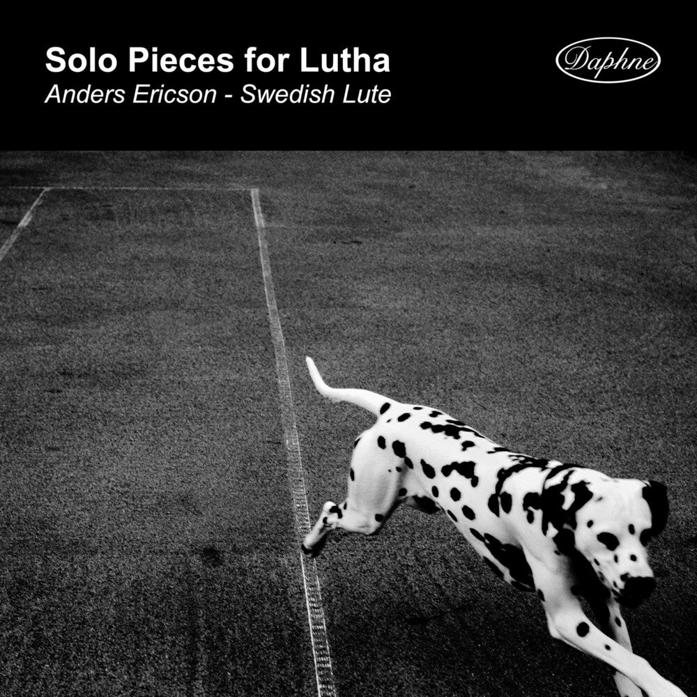 the album cover for Anders Ericson - Solo Pieces For Lutha