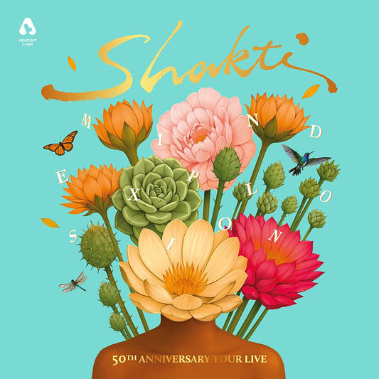 the album cover for Shakti - Mind Explosion - 50th Anniversary Tour Live [180 Gram]