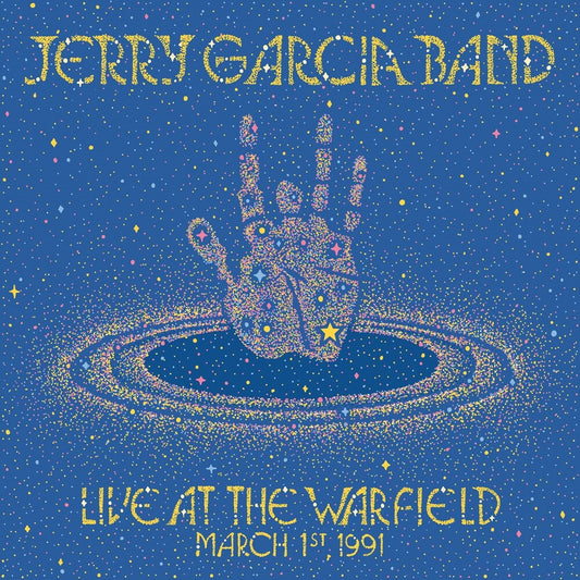 the album cover for Jerry Garcia - Live At The Warfield: March 1st, 1991