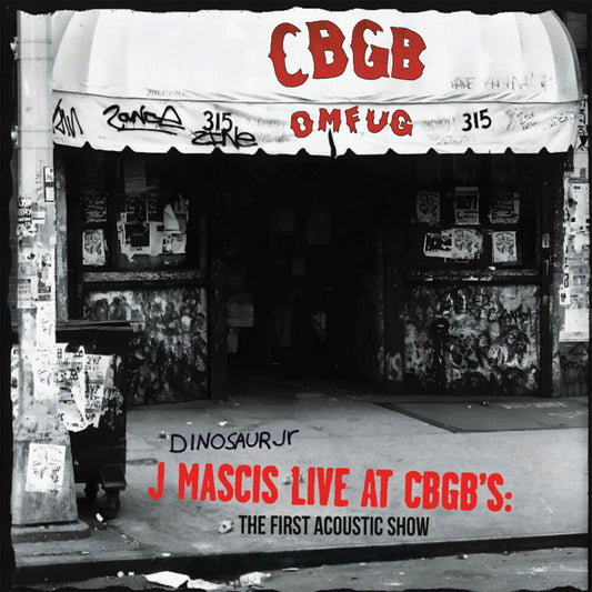 the album cover for J Mascis . - Live At Cbgb's [Colored Vinyl] (Red) (Coll)