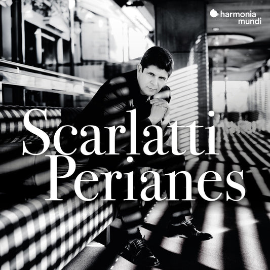 the album cover for Javier Perianes - Scarlatti