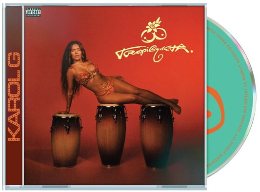 the album cover for Karol G - Tropicoqueta