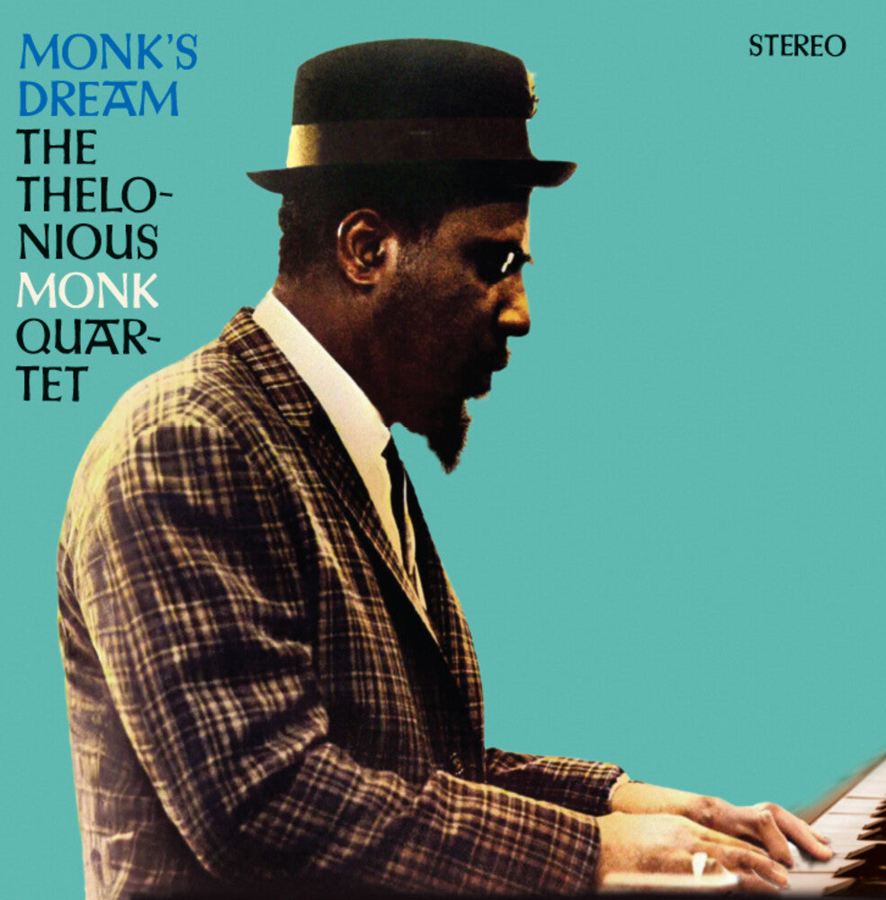 the album cover for Monk, Thelonious Quartet - Monk's Dream - Limited 180-Gram Blue Colored Vinyl with Bonus Tracks