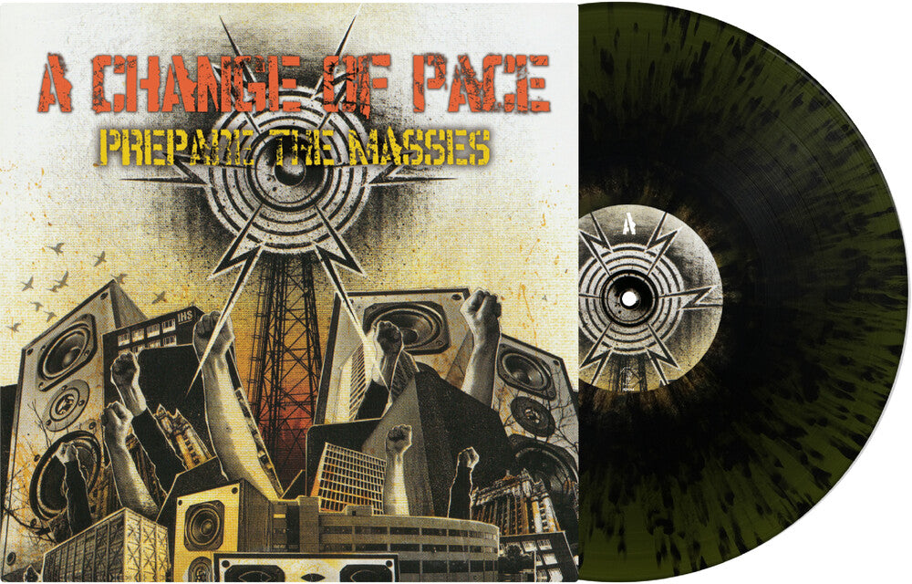 the album cover for Change Of Pace - Prepare Fo The Masses