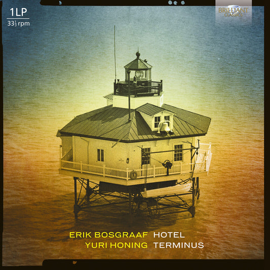 the album cover for Erik Bosgraaf - Hotel Teminus