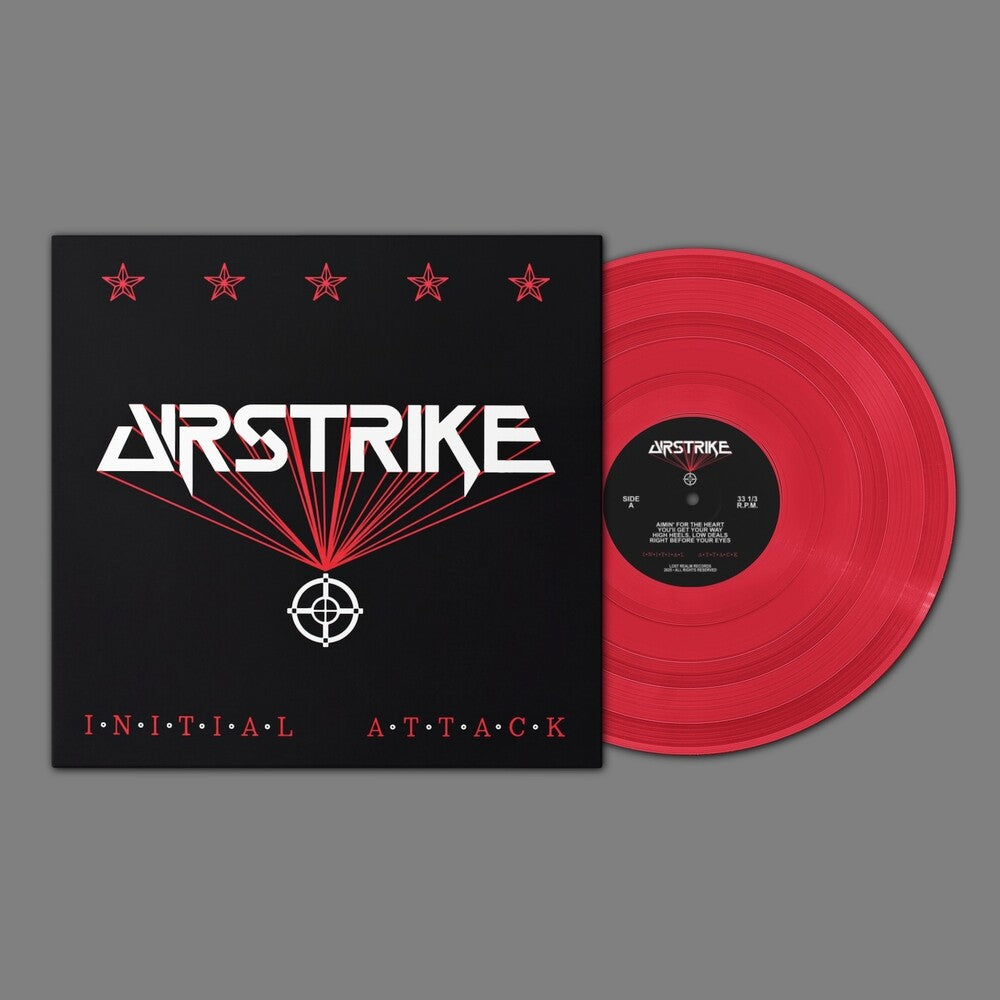 the album cover for Airstrike - Initial Attack [Red]