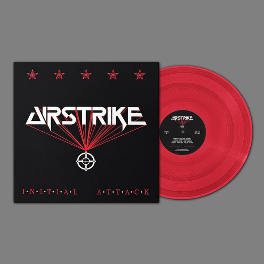 the album cover for Airstrike - Initial Attack [Red]