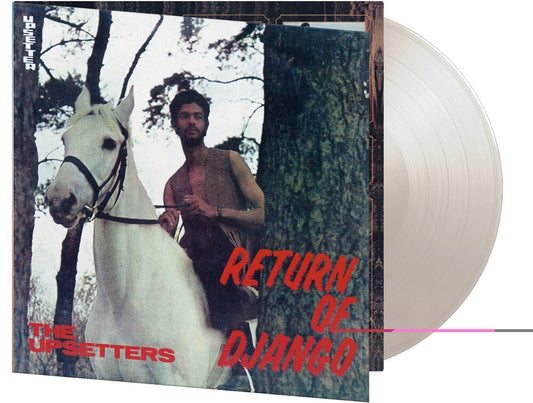 the album cover for Upsetters - Return Of Django - Limited Gatefold 180-Gram White Colored Vinyl