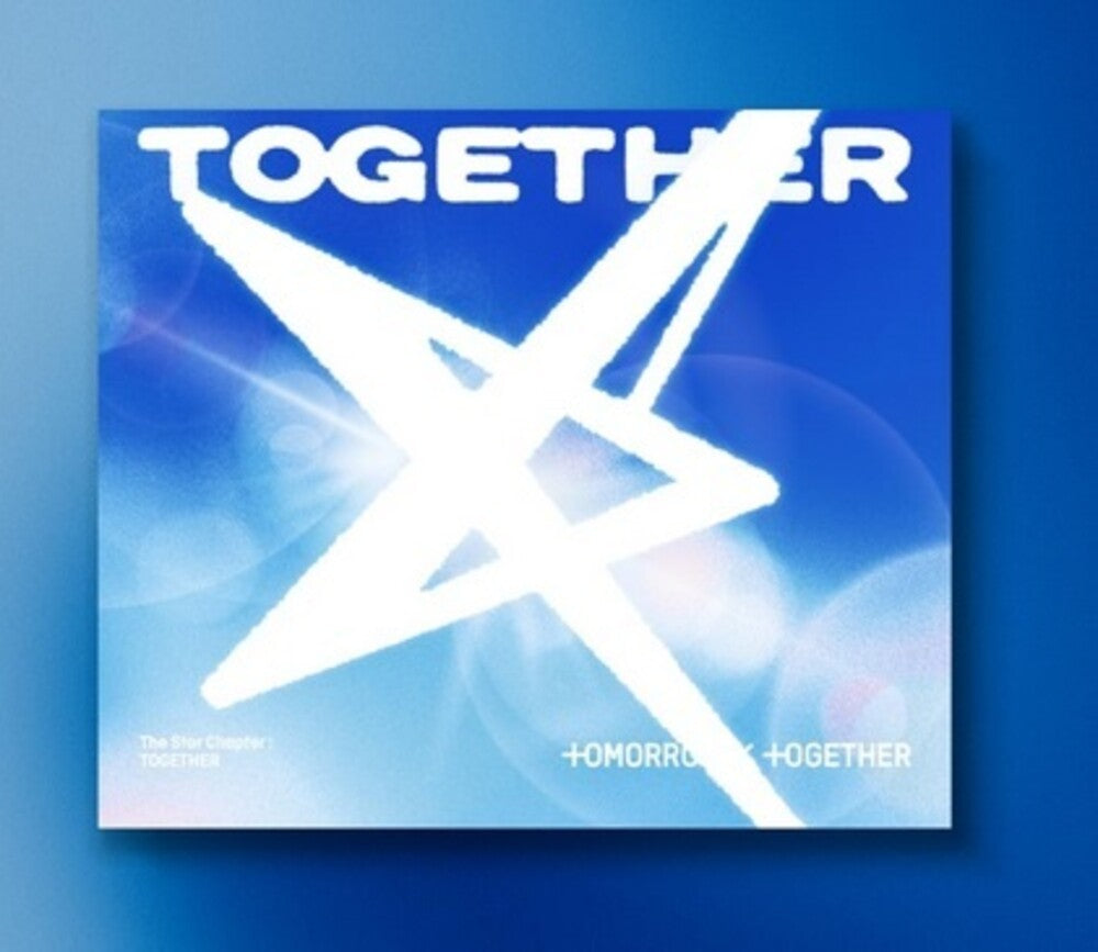 the album cover for TOMORROW X TOGETHER - The Star Chapter: TOGETHER [Solo Track Ver.]