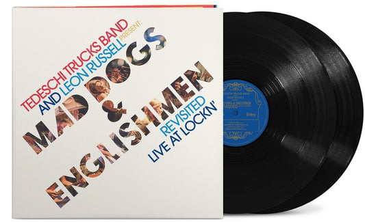 the album cover for Tedeschi Trucks Band &amp; Leon Russell - Tedeschi Trucks Band and Leon Russell Present: Mad Dogs &amp; Englishmen Revisited Live at LOCKN' [180g 2LP]