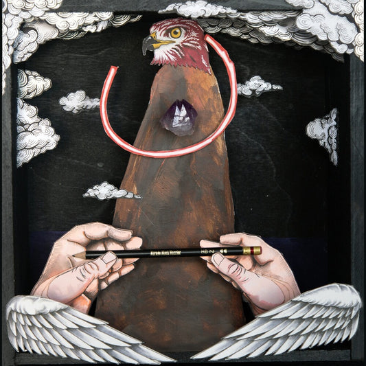 the album cover for Magnolia & Johnson Electric Co. - Wooden Heart / Twenty Cycles To The Ground