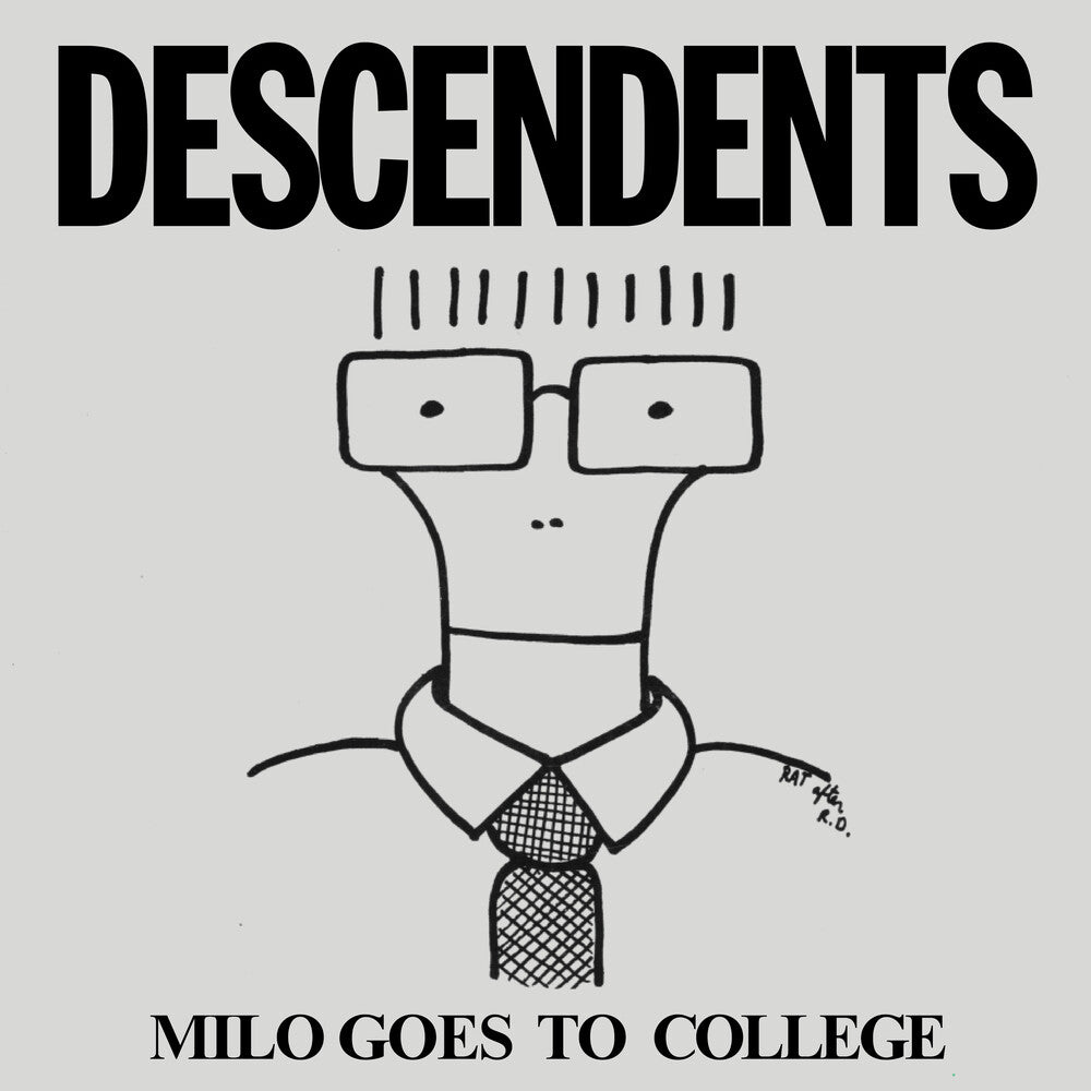 the album cover for Descendents - Milo Goes To College