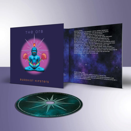 the album cover for ORB - Buddhist Hipsters [Digipak]
