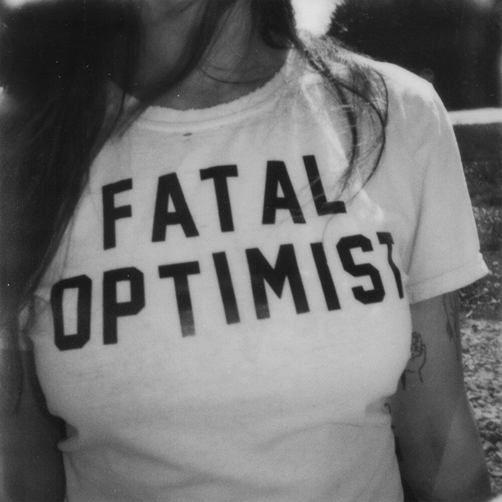 the album cover for Madi Diaz - Fatal Optimist [Indie Exclusive Opaque Turquoise LP]