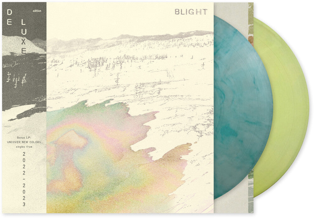 the album cover for The Antlers - Blight - Deluxe Limited Edition [Indie Exclusive Colored Vinyl]
