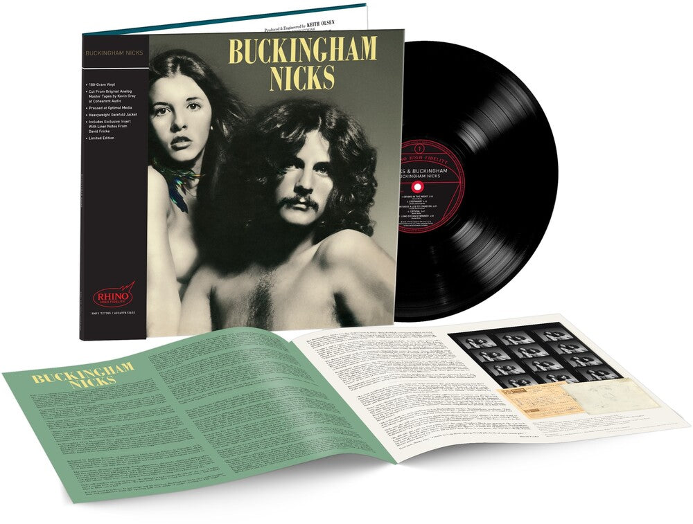 the album cover for Buckingham Nicks - Buckingham Nicks -  [Hi-Fi Un-numbered]