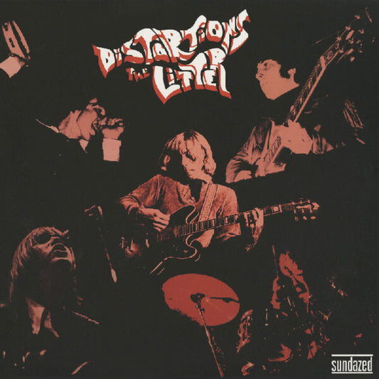 the album cover for Litter - Distortions [Colored Vinyl] (Ylw)