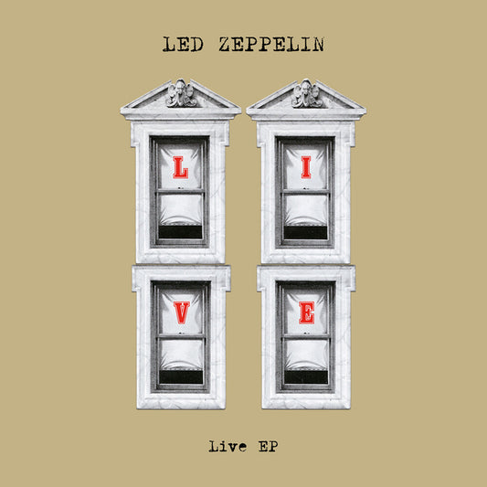 the album cover for Led Zeppelin - Live Ep