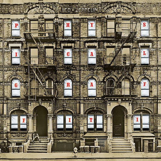 the album cover for Led Zeppelin - Physical Graffiti [Deluxe] (Aniv)