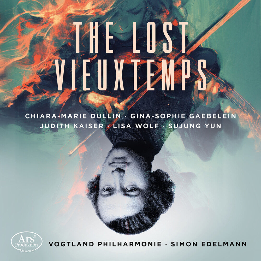 the album cover for Gina Gaebelein -Sophie - Lost Vieuxtemps