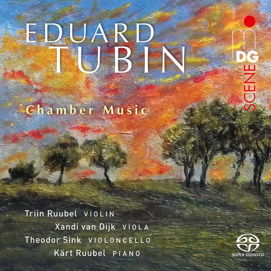 the album cover for Triin Ruubel - Tubin: Chamber Music