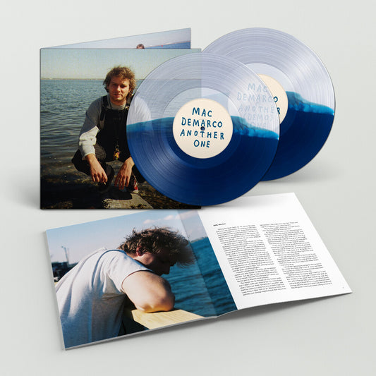 the album cover for Mac DeMarco - Another One (10th Anniversary Edition) [Clear &amp; Blue Far Rockaway 2x Vinyl LP]