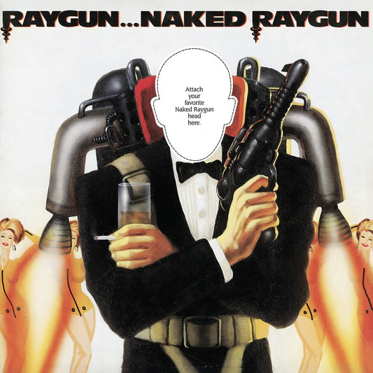 the album cover for Naked Raygun - Raygun Naked Raygun - Orange [Colored Vinyl] (Org) [Remastered]