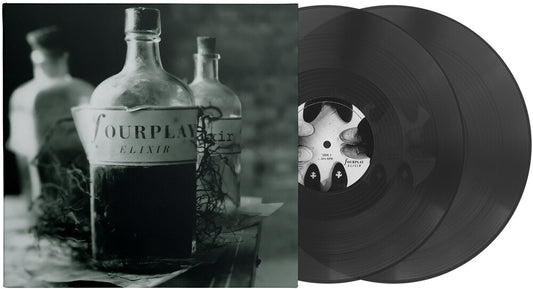the album cover for Fourplay - Elixir 30th Anniversary (Blk) [Clear Vinyl] (Gate) [Limited Edition]