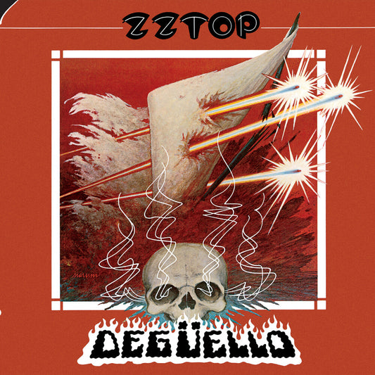 the album cover for ZZ Top - Deguello (Rktbr25) (Brick & Mortar Exclusive) (Hifi)