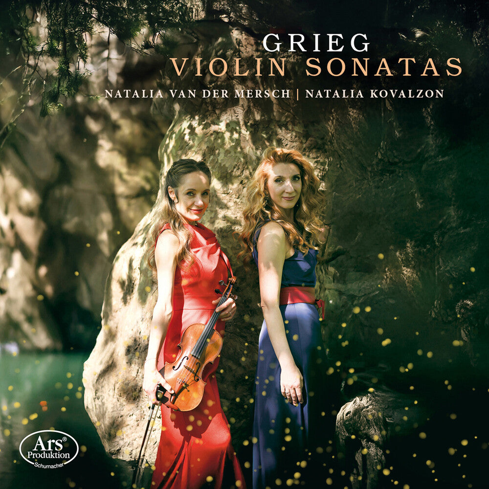 the album cover for Natalia Van Der Mersch - Vn Sonatas