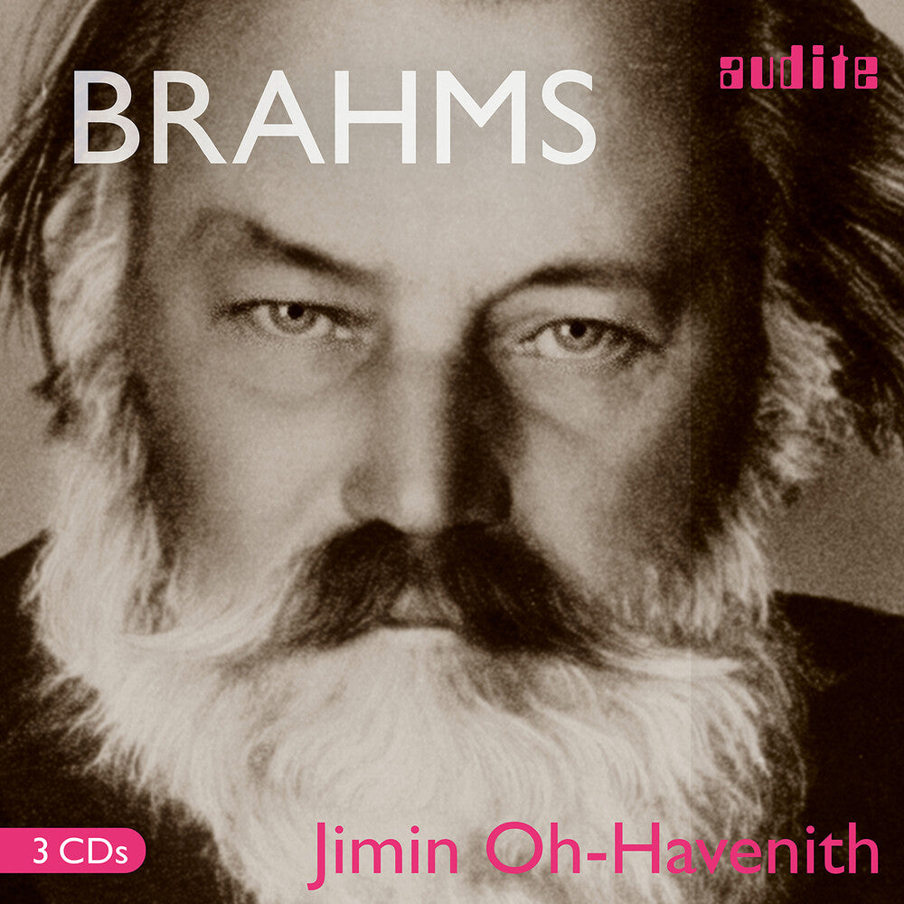 the album cover for Oh-Jimin Havenith - Johannes Brahms: Solo Pno Works