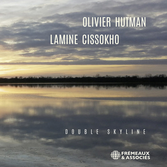 the album cover for Olivier Hutman - Double Skyline