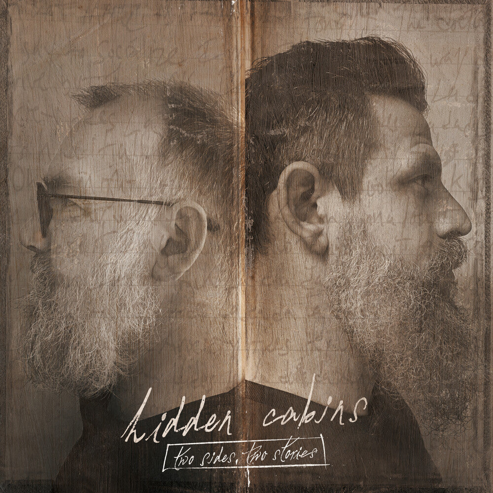 the album cover for Hidden Cabins - Two Sides Two Stories