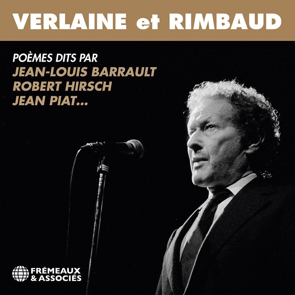 the album cover for Verlaine Et Rimbaud - Poemes Dits Par Jean-Louis - Verlaine Et Rimbaud - Poemes Dits Par Jean-Louis