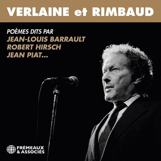 the album cover for Verlaine Et Rimbaud - Poemes Dits Par Jean-Louis - Verlaine Et Rimbaud - Poemes Dits Par Jean-Louis