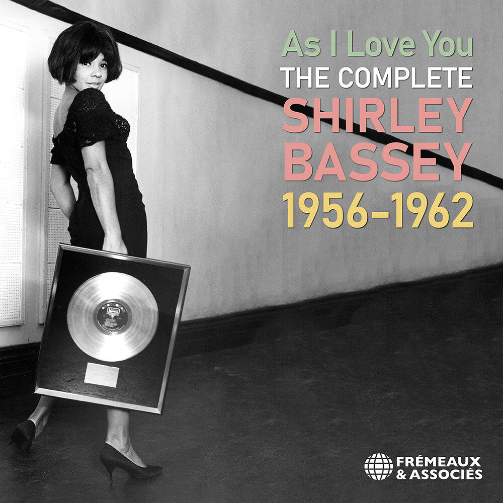 the album cover for Shirley Bassey - As I Love You - Complete Shirley Bassey 1956-1962